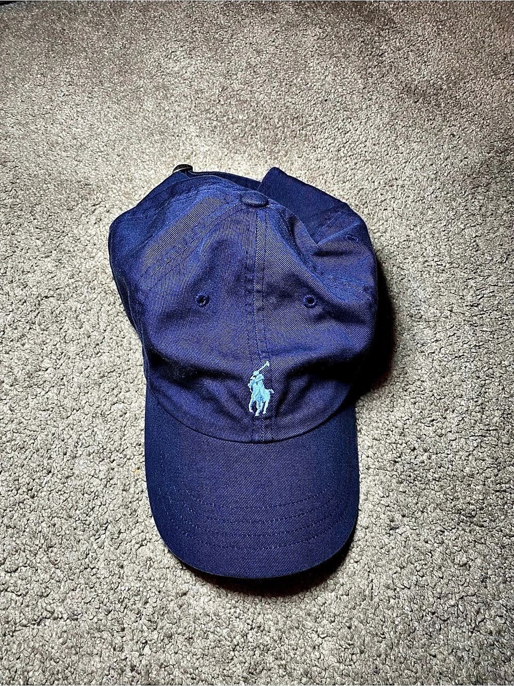 Polo Ralph Lauren The Iconic Cotton Chino Ball Cap Blue